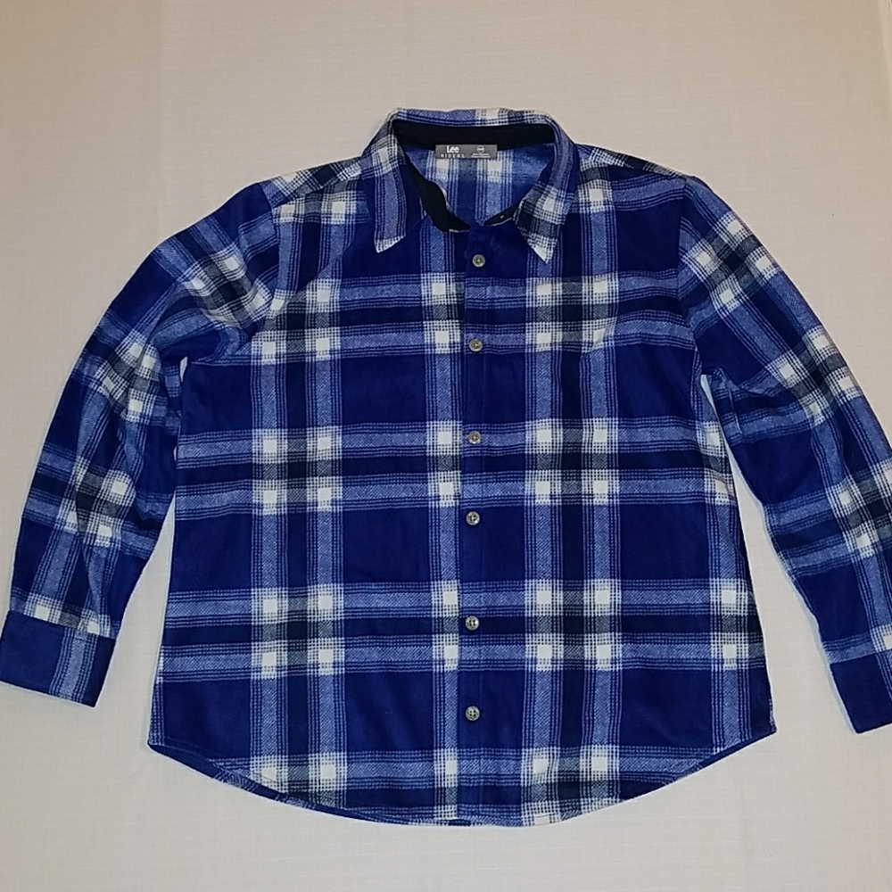 Lee Riders fleece flannel top